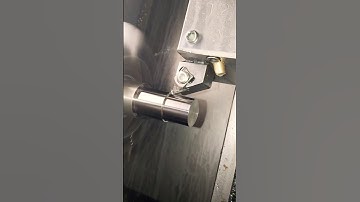 Saft turning by cnc machine | tnmg tool,insert  | #cnc #cncmachine #shorts