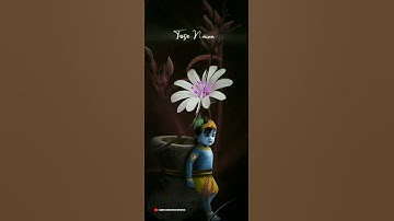 Shree krishna status 2021 || radhe krishna status | Full Tutorial Video in description #shorts​