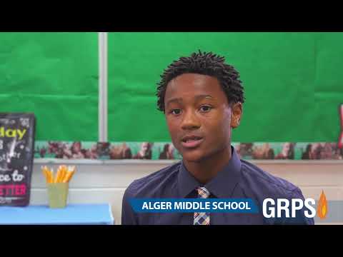 Alger Middle School -- Horace's Story, A GRPS Scholar