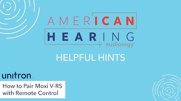 How to Pair Remote Control Moxi V-RS (Unitron)