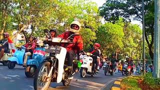 Ber vespa di cikarang 17 agustus