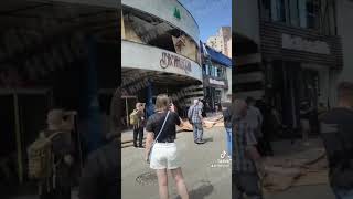 Метро Лук'янівка | Завод Артем | Обстріл | 08.07.2024 | Реальний Київ