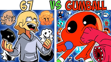 ALL 67 VS GUMBALL TEST | FNF Character Test | Gameplay VS Playground