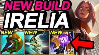 Wild Rift China Irelia Top - New Terminus Ireria Broken OP Build Runes - Sovereign Rank Gameplay