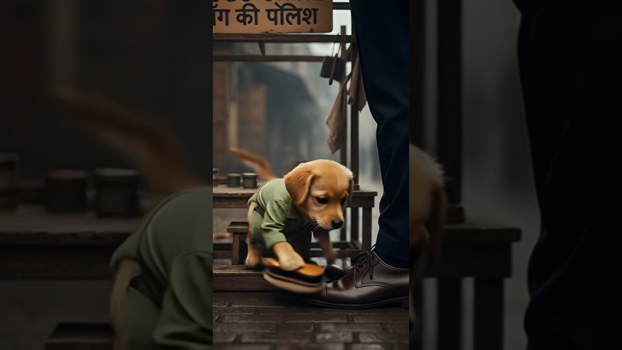 ठंड से कांपता Puppy चाय माँगता रहा… फिर खुद कमाकर चाय पी 😢🐶