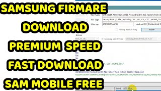 HOW TO DOWNLOAD SAMSUNG FIRMWARE USING SAMFIRM WITH FAST SPEED 2020