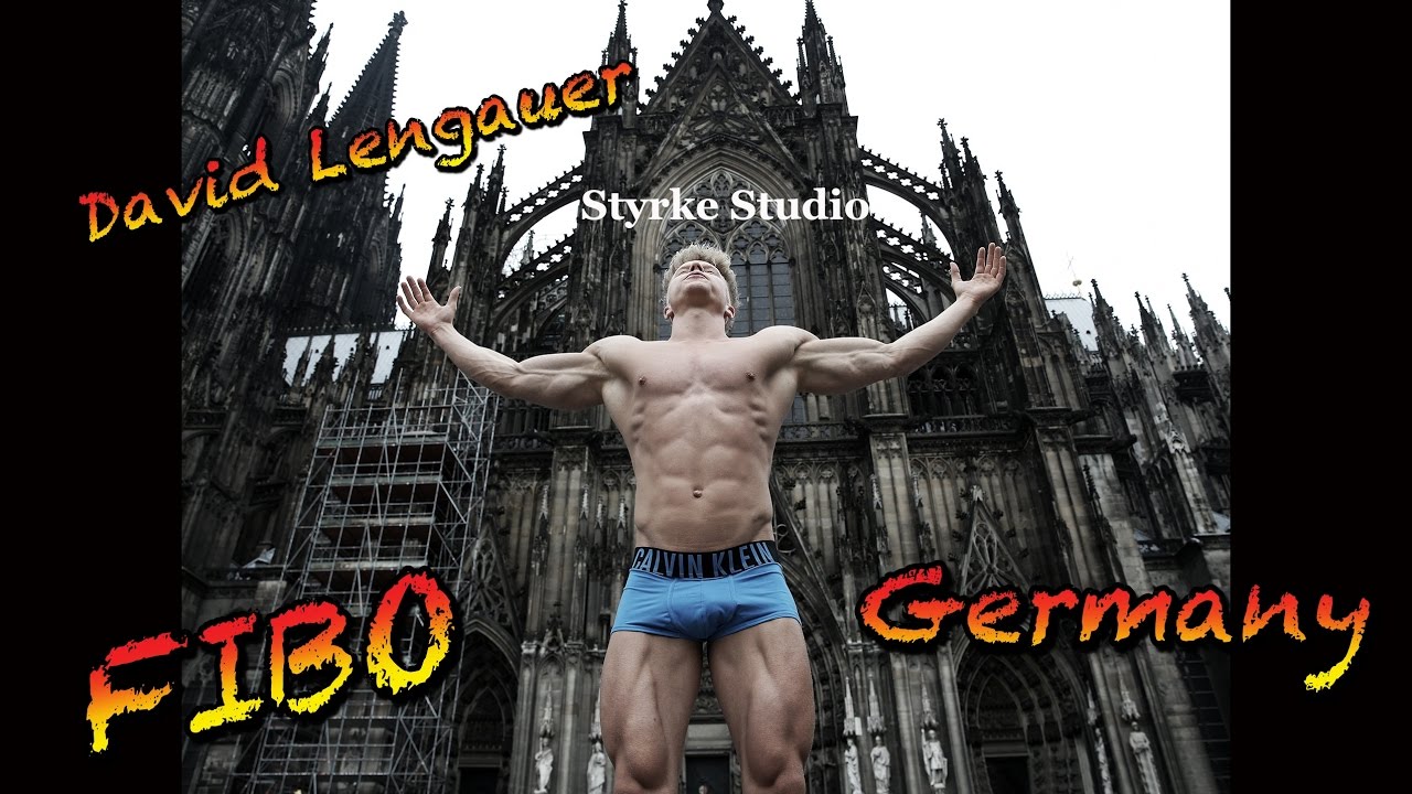 speedo usa David Lengauer Photo shoot Styrke Studio FIBO Germany