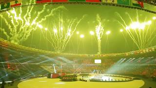 fancam Aksi Marching Band Sebagai Pembuka Acara Closing Ceremony Asian Games 2018