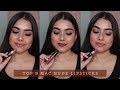 My Top 9 MAC Nude Lipsticks Of All Time | #MAC Lipstick Swatches On Indian Skin | Arpita Ghoshal