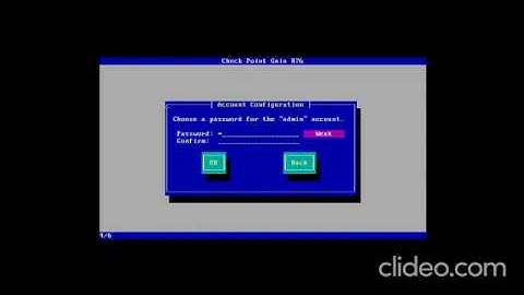 Checkpoint  installation on VMware  workstation
