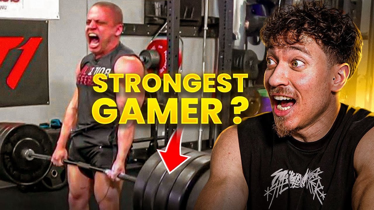 Pro Powerlifter Reacts: Tyler1 the STRONGEST GAMER Alive ?