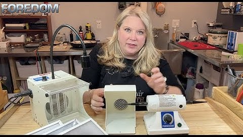 Introduction to Accessories - Filter Hoods with the Foredom Bench Lathe