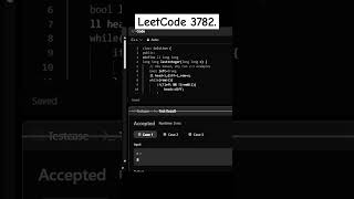 LeetCode 3782. Last Remaining Integer After Alternating Deletion Operations #leetcode #coding #cpp