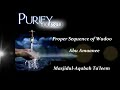 Proper Sequence Of Wudoo Fiqhus Salaah Abu Amaanee Proper Sequence Of Wudoo Fiqhus Salaah Abu Amaanee