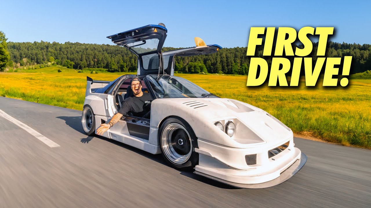 Building a MINI Ferrari F40 out of Mazda KEI CAR | Part 5 - YouTube