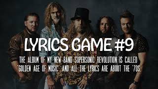 Arjen Lucassens Supersonic Revolution - Lyrics Game #9 (Answer)