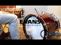 Aquarian vs Evans vs Remo: 73 heads - ULTIMATE Bass Drum Head Comparison - Timpano Percussion