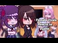 Female Rivals Reacts to ayano | MY AU | Pt 2 | Yandere Simulator