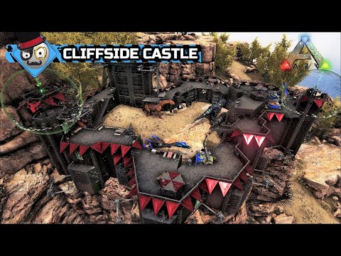 Ark: Survival Evolved - Ragnarok Cliffside Castle - No Mods (Speed