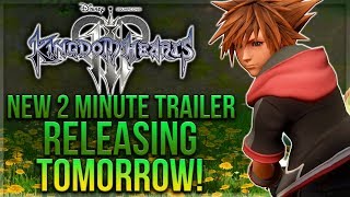 NEW 2 Minute Kingdom Hearts 3 Trailer Releasing Tomorrow, New Images & KH VR Delayed Again! NEW 2 Minute Kingdom Hearts 3 Trailer Releasing Tomorrow, New Images & KH VR Delayed Again!