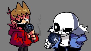 Friday Night Funkin - Casanova Demar Mix But Tord Vs Sans Flp