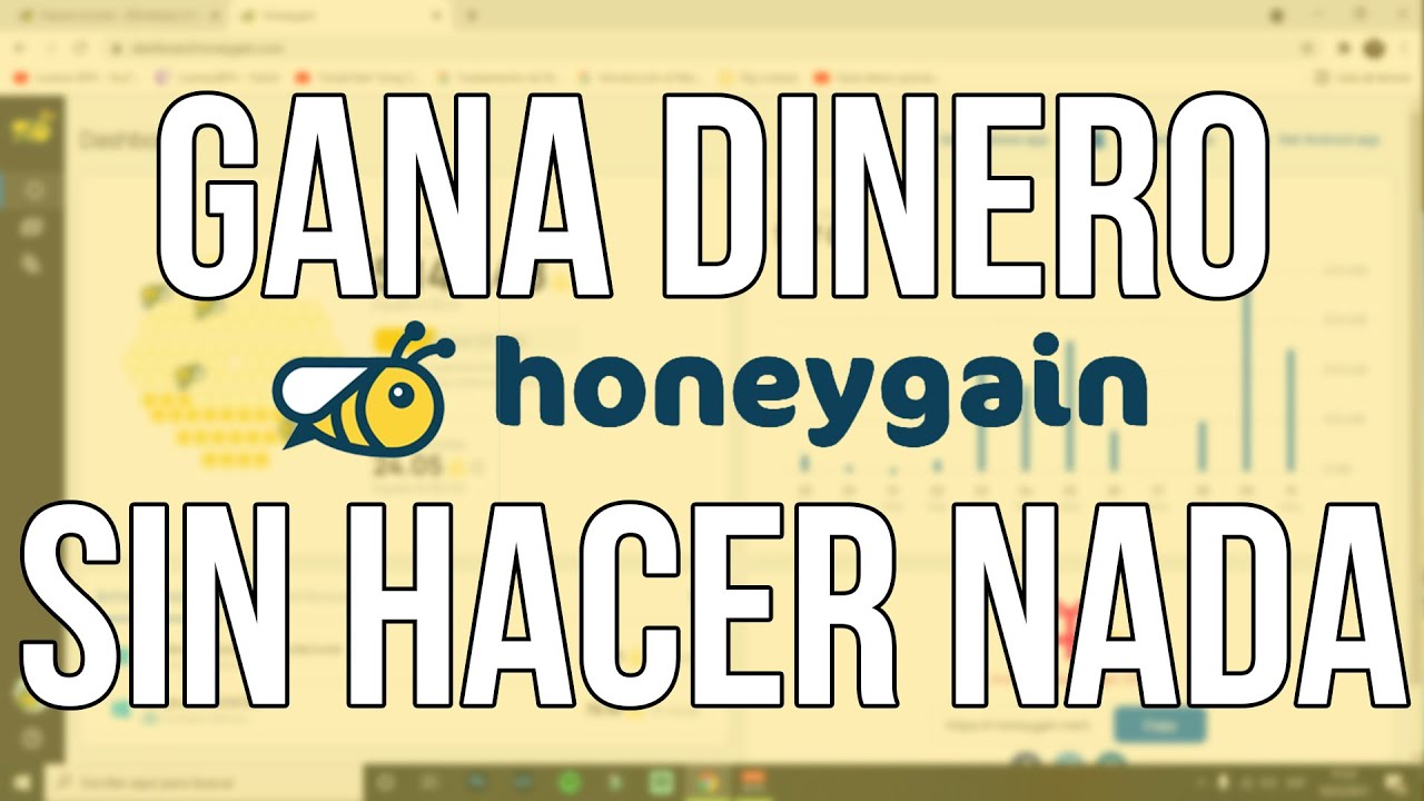 HONEYGAIN: GANA DINERO SIN HACER NADA. - YouTube