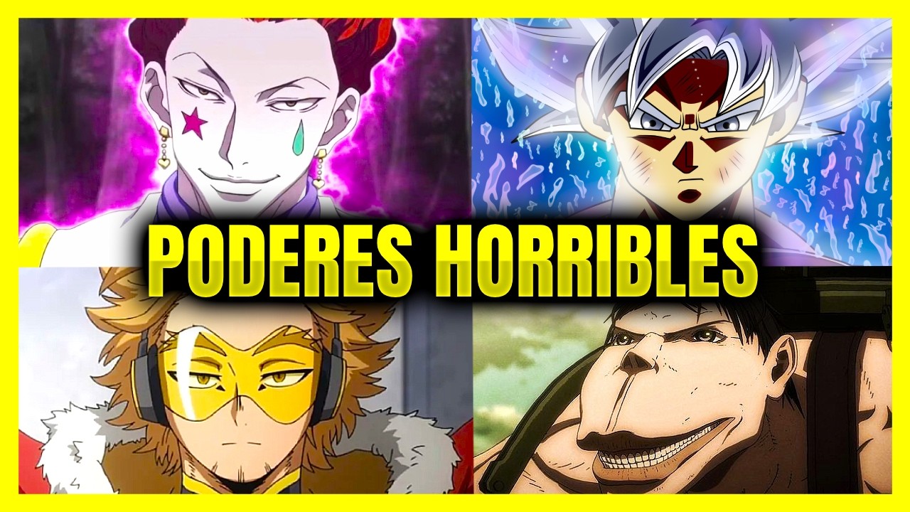 Personajes de Anime que NO DEBERIAN ser PODEROSOS PERO LO SON