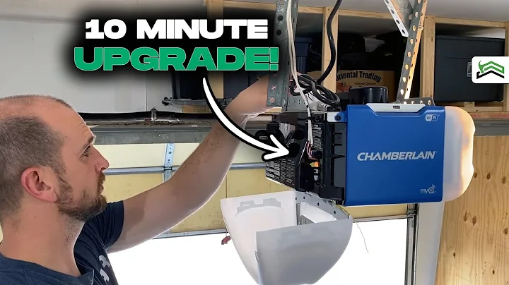 Replacing a Chamberlain Garage Door Opener - 10 Minute Install