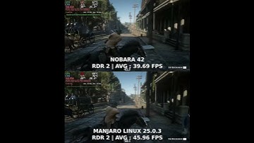 Nobara VS Manjaro | Linux Gaming Benchmarks #linuxandbenchmark #gaming #gamingonlinux
