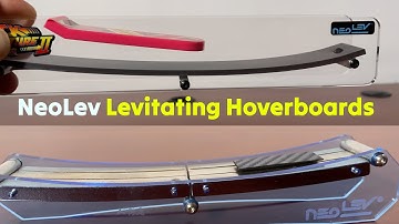 NeoLev Back to the Future & Diamagnetic Levitating Hoverboards 🟡 @gadgetify