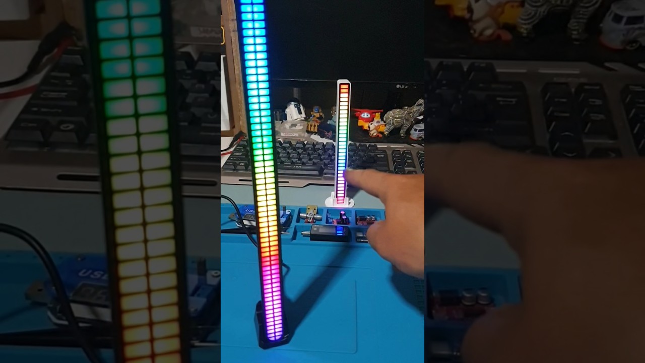 30cm RGB LED VU-Meter