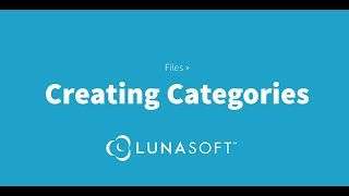 How To Organize Your Files into Categories Using the LunaSoft Content Management System screenshot 4