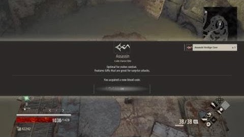 Code Vein - Assassin Blood Code