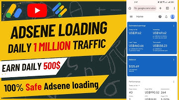 Adsene Loading Full Course || Millions Traffic Trick || Try this method Earn Daily 1k$ plus