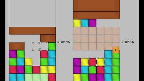 Tetris Attack Clone AI Demo