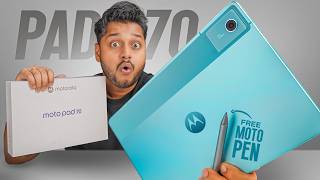 Moto Pad 70 Unboxing & Review: Best Tablet Under 30,000
