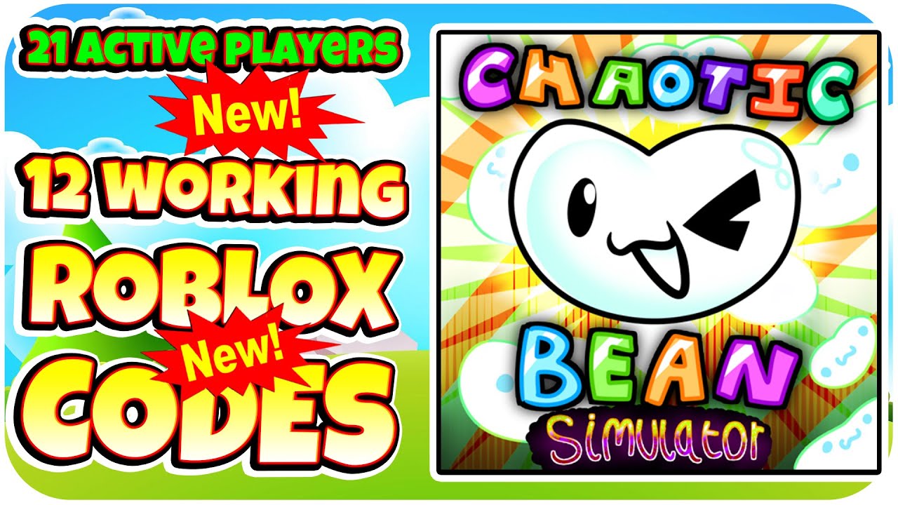 Chaotic Bean Simulator 0 25 50 Roblox GAME ALL SECRET CODES ALL WORKING CODES YouTube