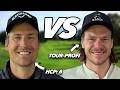 Matchplay vs. Tour-Pro. Erst Loch 18 entscheidet!