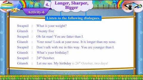 STD 7 ENGLISH /4.LONGER,SHARPER,BIGGER