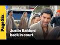 Justin Baldoni returns to court after ‘unsuccessful’ settlement talk w/ Blake Lively as trial looms