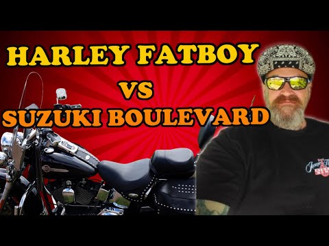 Harley-Davidson Fatboy Vs Suzuki Boulevard