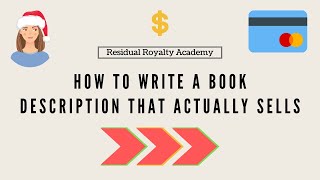 4 keys  to your book description | KDP Lowcontent book publishing tutorial