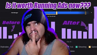 Ad Revenue Before, And After Increase, Is It Worth It #twitch #twitchaffiliate #twitchstreamer