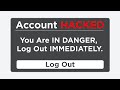 Your Roblox Account Is IN DANGER... (Be Careful)