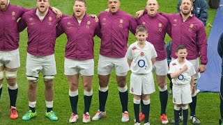 English National Anthem, England v Italy, 14th Feb 2015