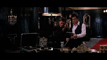 Scarface - Sosa phone call scene