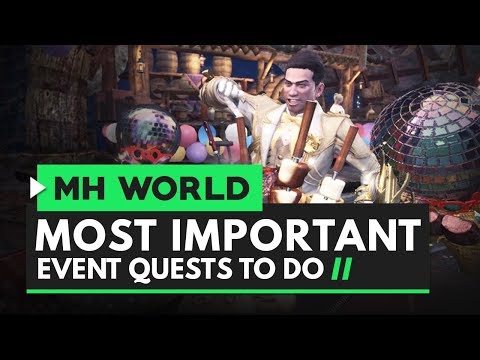 Monster Hunter World | Most Important Event Quests You Need to Do in The Appreciation Festival