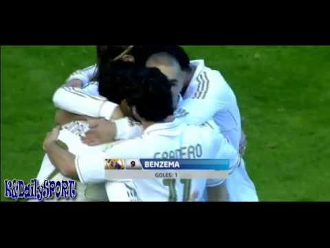 Karim Benzema Super Goal &#39;&#39;Real madrid vs Osasuna&#39;&#39; 5-1 31/3/2012