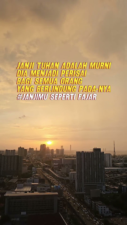 JanjiMu spt fajar pagi hari, yg tiada pernah terlambat bersinar#janjimusepertifajar #frankysihombing