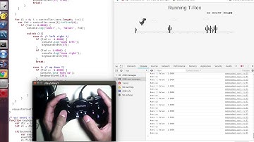 Gamepad API with Google T-Rex